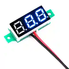 Белый модуль вольтметра 0.28" 0-100VDC
