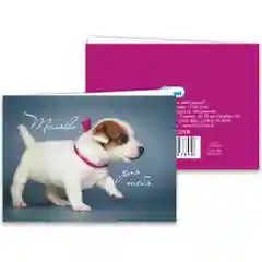 Синий меланж открытки "Для любимых людей"