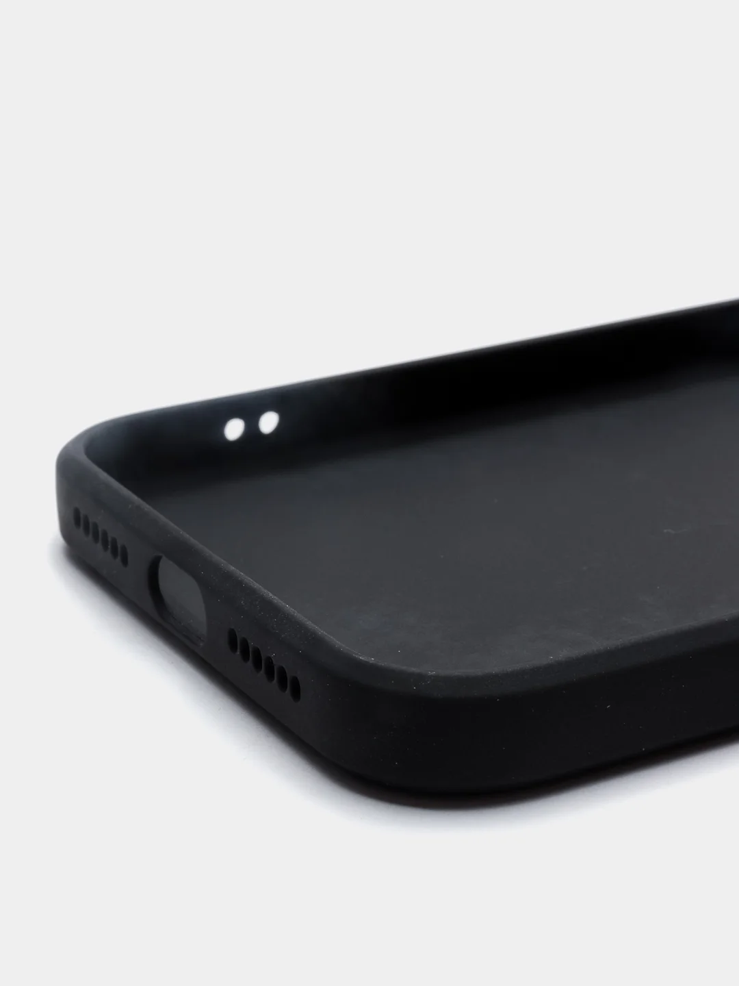 Бирюзовый чехол iPhone 12 с принтом