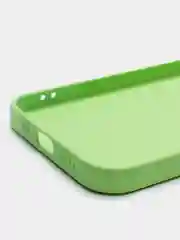 Бирюзовый чехол iPhone 12 Pro с принтом