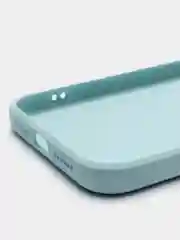 Бирюзовый чехол iPhone 12 Pro Max с принтом