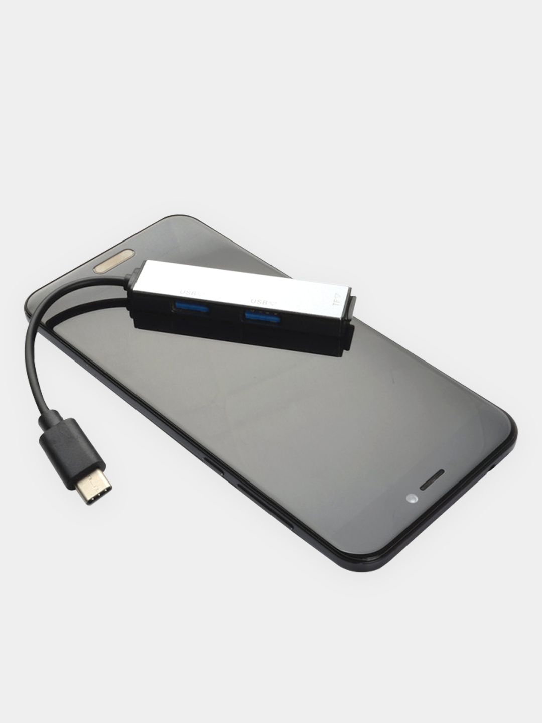 Разветвитель USB 3.1 Type-C хаб концентратор 3 порта / micro sd / микро усб  / тип с купить по цене 338 ₽ в интернет-магазине Магнит Маркет