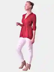 Легкий кардиган на завязках