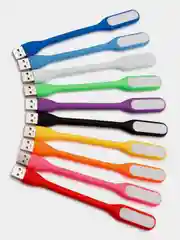 Розовый светодиодный USB светильник, гибкая LED лампа, фонарик