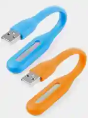 Розовый светодиодный USB светильник, гибкая LED лампа, фонарик