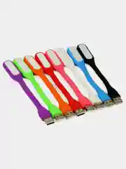 Розовый светодиодный USB светильник, гибкая LED лампа, фонарик