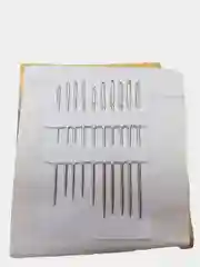 Иглы швейные, 10 шт широкое ушко