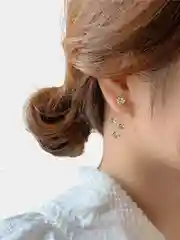 Серьги-подвески со стразами/с искусственным жемчугом