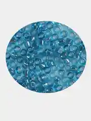 Небесно-голубой бисер стеклянный/ Бисер для рукоделия и творчества