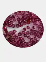 Багровый бисер стеклянный/ Бисер для рукоделия и творчества