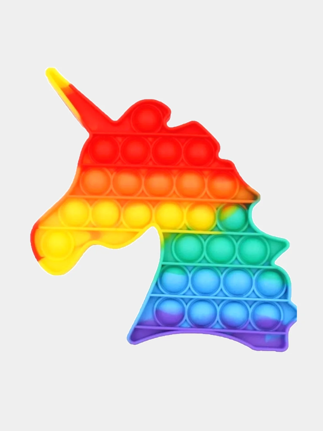 Антистресс игрушка Pop it или вечная пупырка радужная разные формы поп ит