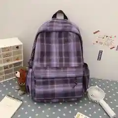 Фиолетовый женский рюкзак