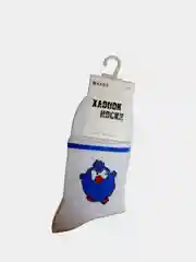 Голубой носки с принтом