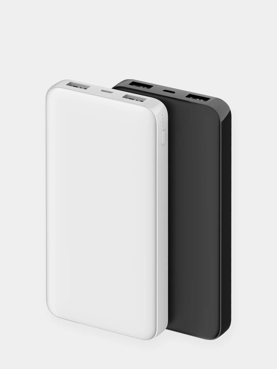 Белый power Bank внешний аккумулятор 10000 mAh, портативная зарядка
