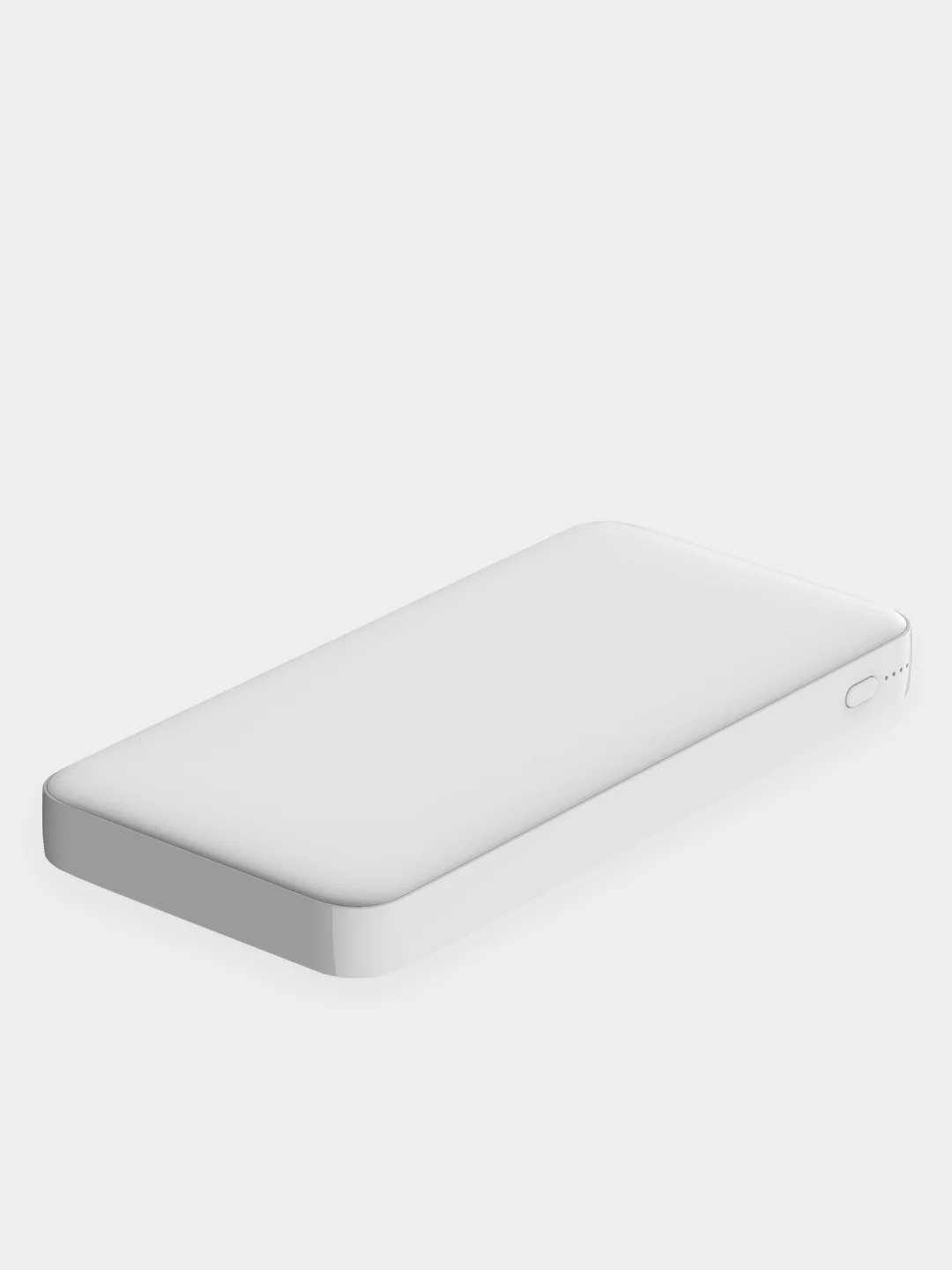 Белый power Bank внешний аккумулятор 10000 mAh, портативная зарядка
