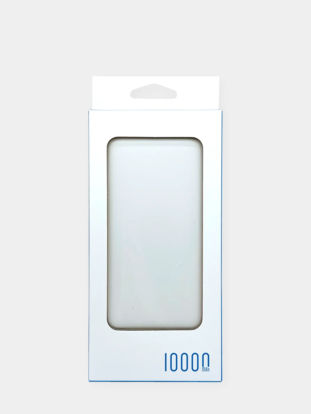 Белый power Bank внешний аккумулятор 10000 mAh, портативная зарядка