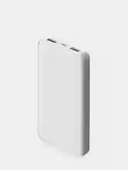 Белый power Bank внешний аккумулятор 10000 mAh, портативная зарядка