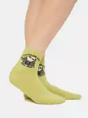 Лайм женские носки с принтом