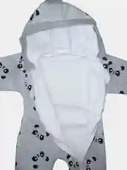 Комбинезон утепленный с капюшоном "Панда"