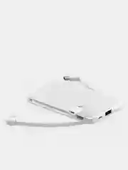 Белый power Bank внешний аккумулятор 5000 mAh