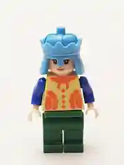 Голубой набор мини фигурок
