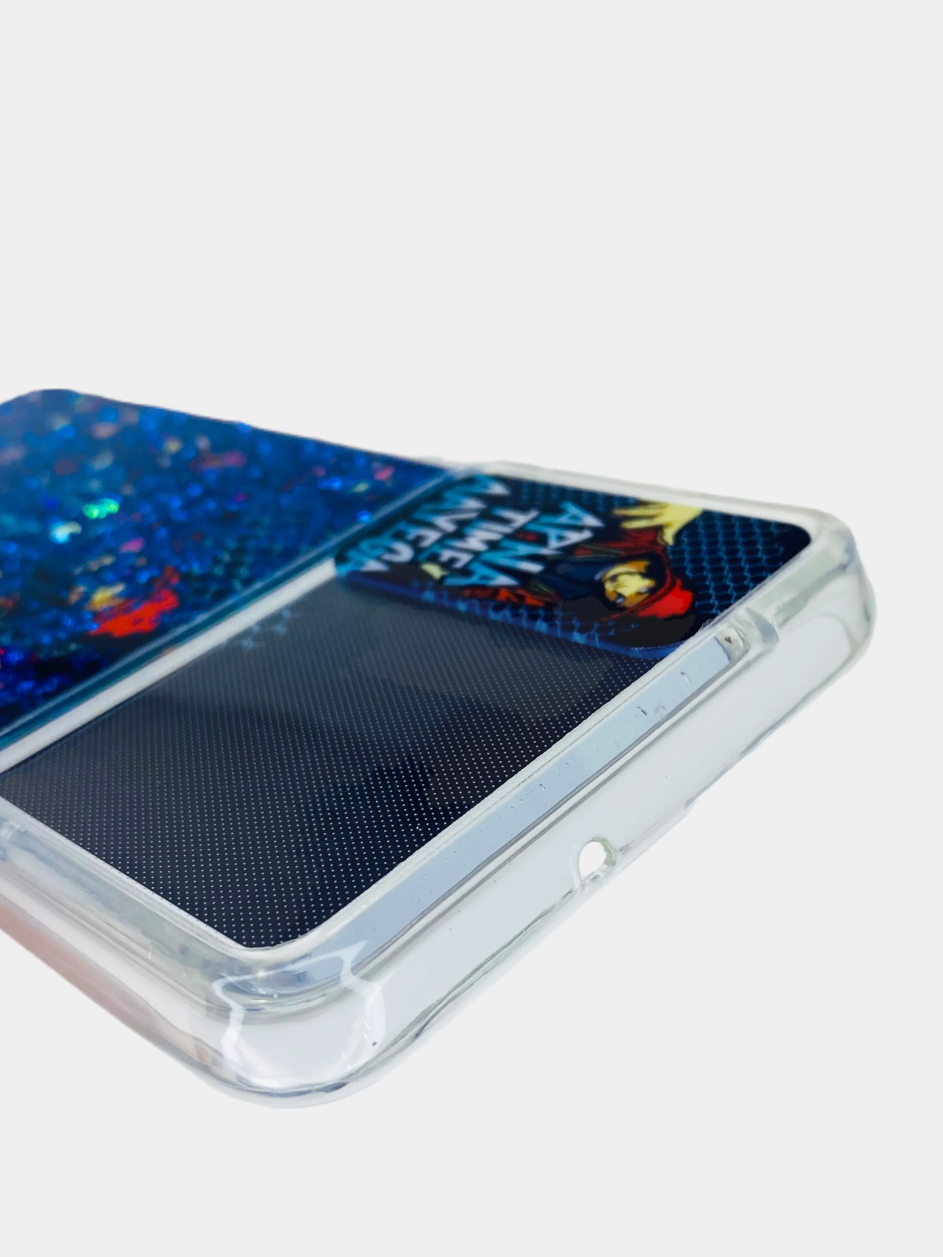 Чехол Samsung Galaxy A50 / A50s / A30s силиконовый переливающийся жидкий с защитой камеры