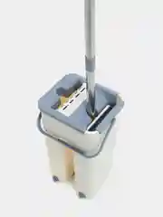 Комплект для уборки: самоочищающаяся швабра и ведро с отжимом SCRATH CLEANING MOP