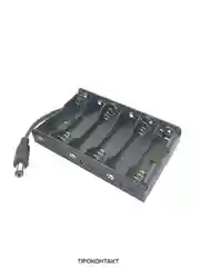 Батарейный отсек AAx6 с штекером 2.1*5.5