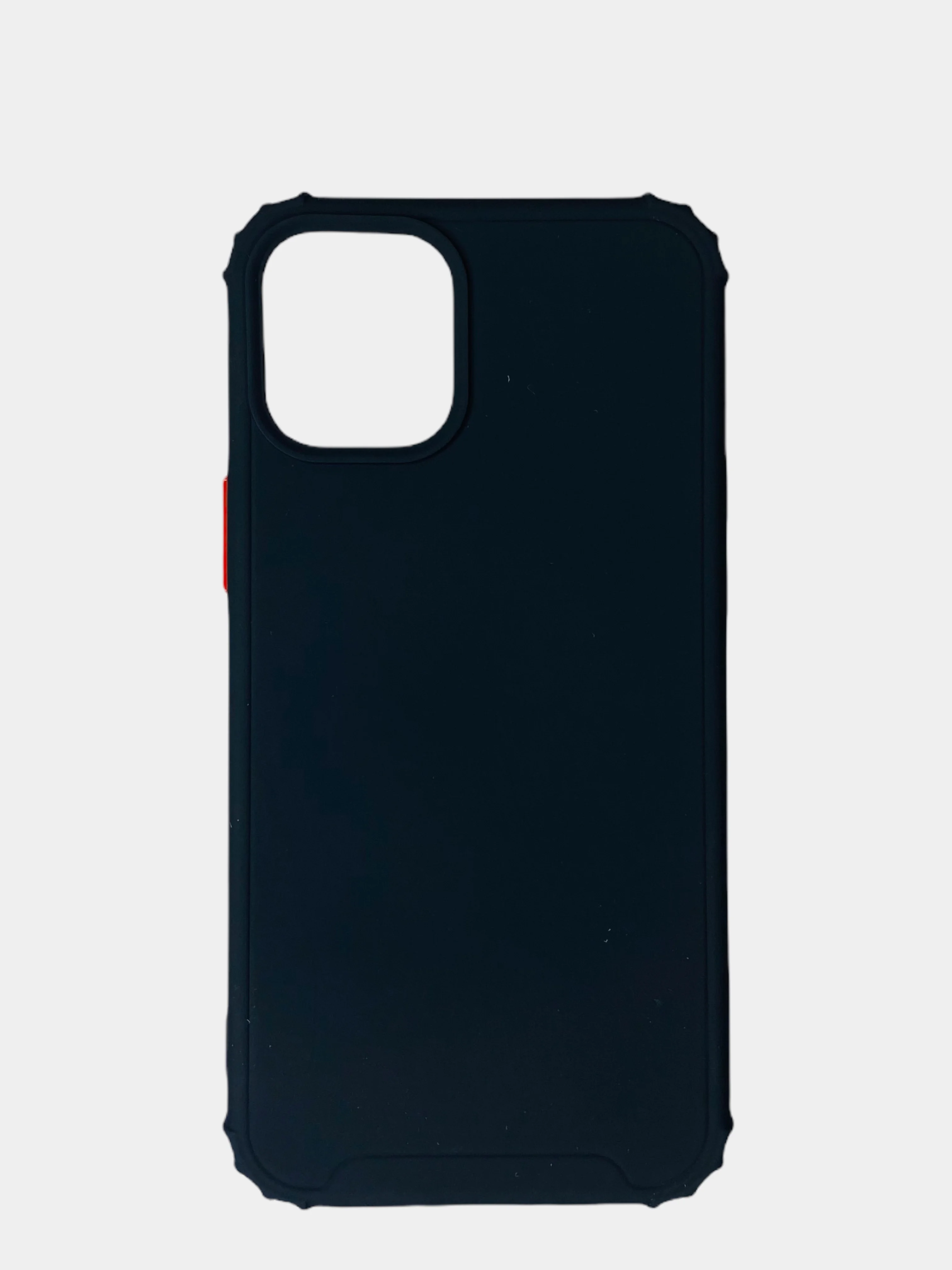 Черный чехол Apple iPhone 12 Mini (5.4) силиконовый противоударный с усиленными углами