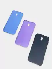 Лавандовый чехол Samsung Galaxy J5 2017 (SM-J530) силиконовый противоударный с усиленными углами