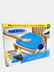 Гелевая ортопедическая анатомическая подушка на сидение Egg Sitter, подушка на стул