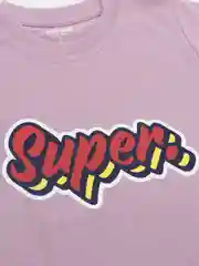 Серебряный футболка детская для девочки N01K-5/8