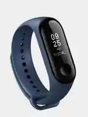 Темно-синий ремешок силиконовый для браслета Xiaomi Mi Band 5, 6, 7