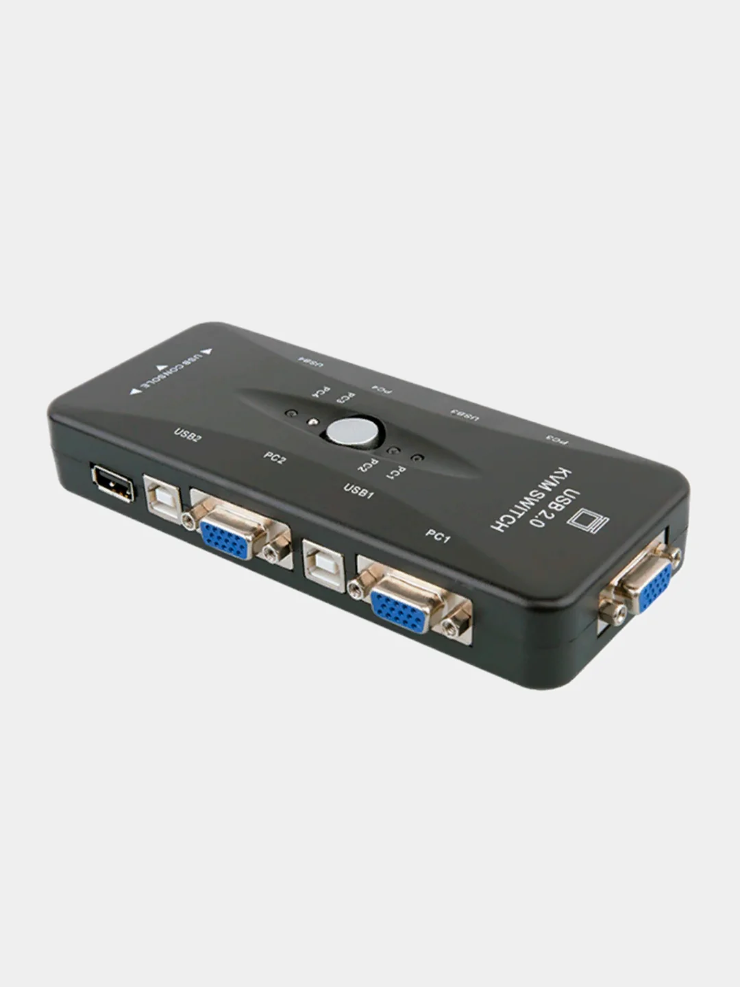 KVM переключатель KVM-41UA, с 4 портами