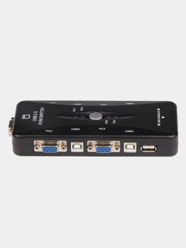 KVM переключатель KVM-41UA, с 4 портами