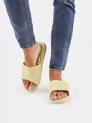 Сланцы женские, с массажной стелькой,  3 цвета