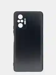 Черный чехол Xiaomi Redmi Note 10 Pro, Сяоми Редми Нот 10 Про, силиконовый цветной матовый