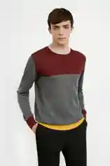 Джемпер мужской Finn Flare базовый, круглый вырез