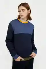 Джемпер мужской Finn Flare базовый, круглый вырез