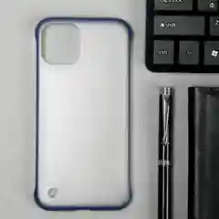 Чехол для iPhone 11 Pro, прозрачный, с окантовкой, разные цвета