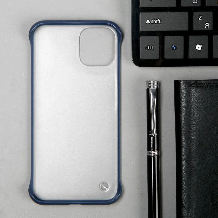 Чехол для iPhone 11 Pro, прозрачный, с окантовкой, разные цвета