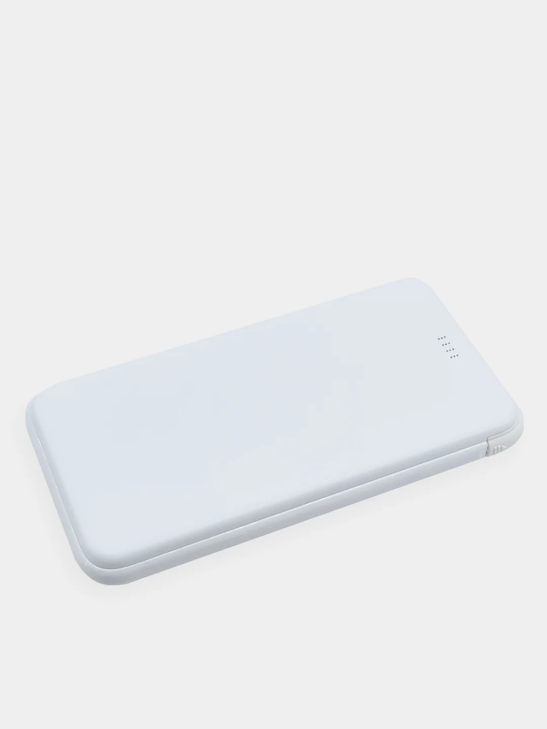 Белый powerbank внешний аккумулятор 10000 mAh
