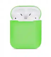 Лайм ультратонкий силиконовый чехол для AirPods 2