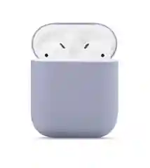 Лавандовый ультратонкий силиконовый чехол для AirPods 2