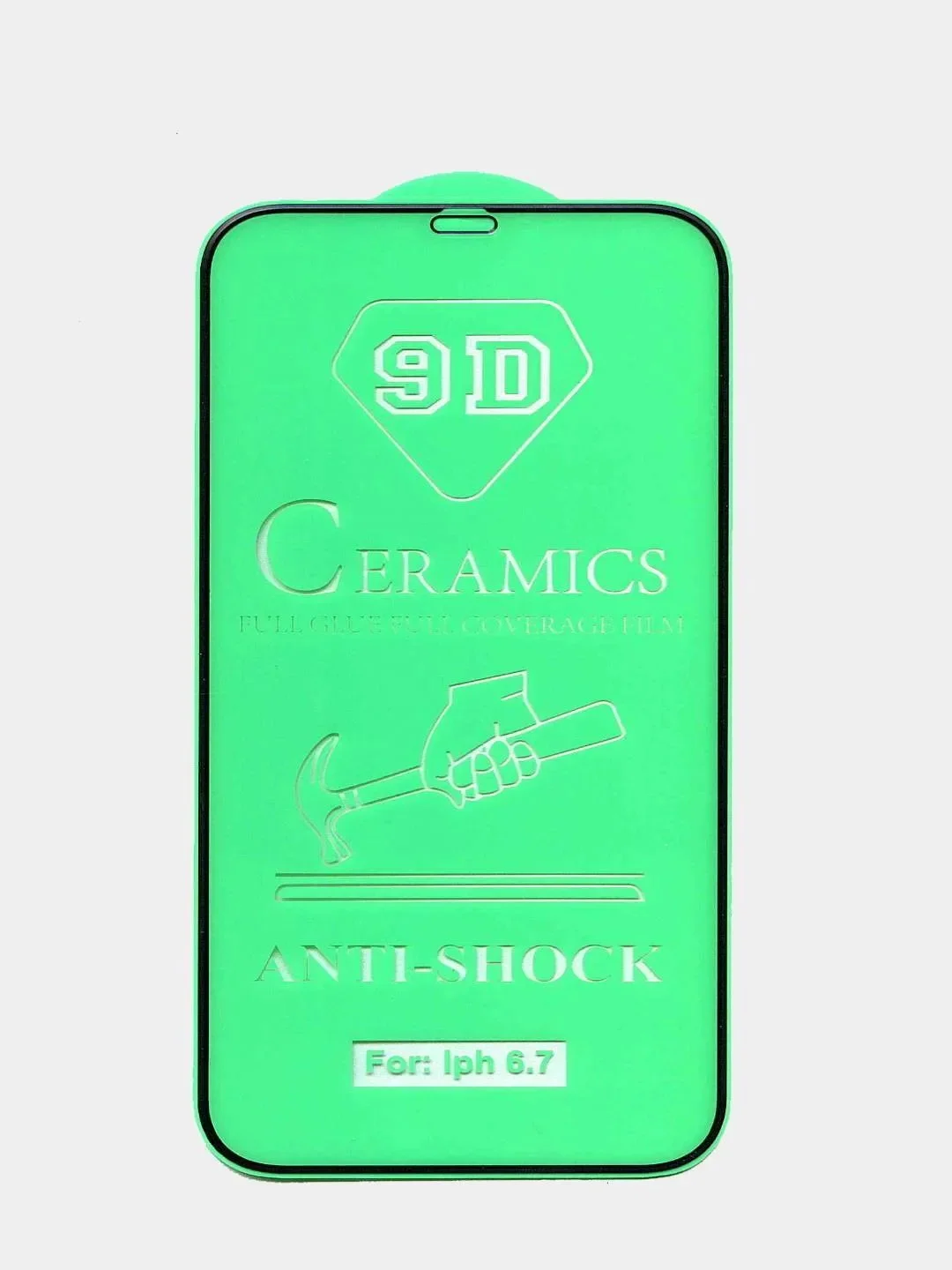 Гибкое защитное стекло CERAMICS 9D для Apple iPhone 12 Pro Max