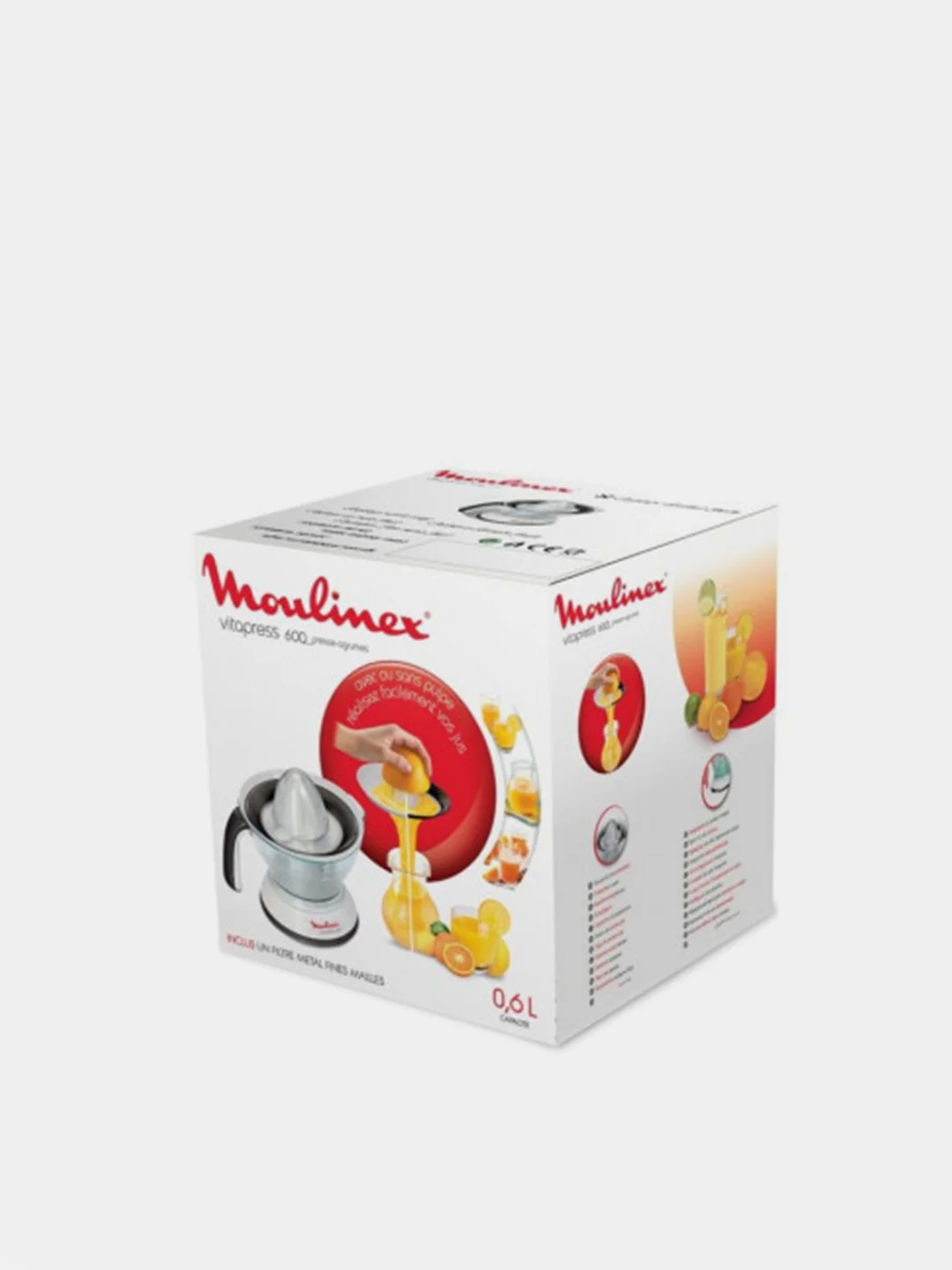 Соковыжималка для цитрусовых MOULINEX Vitapress PC300B10, 25Вт