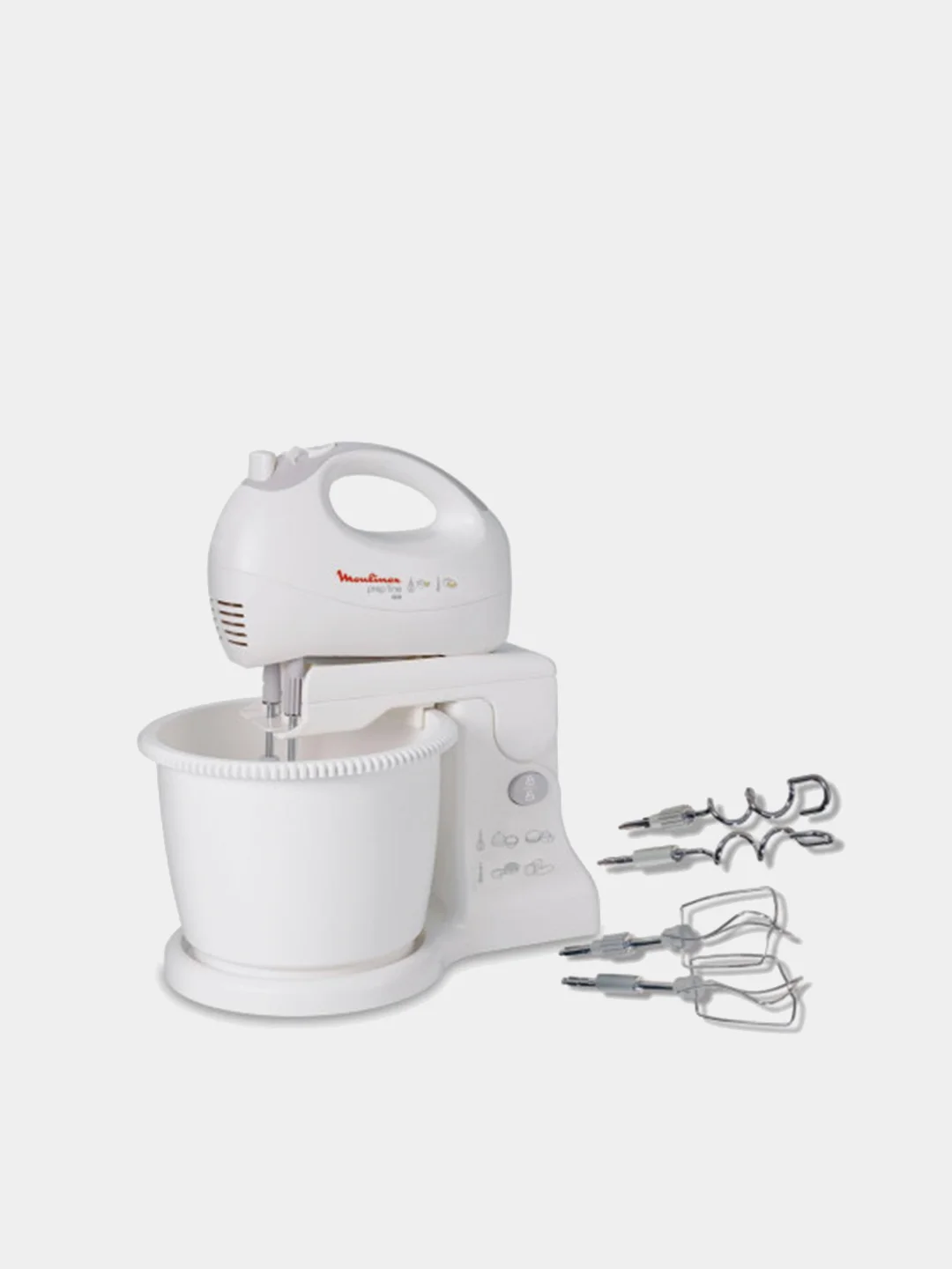 Миксер стационарный MOULINEX PrepLine HM412131, 450Вт