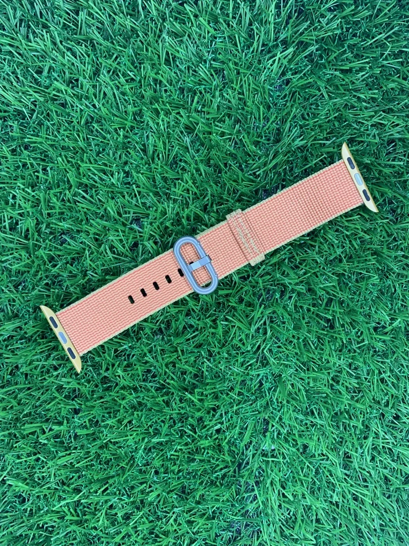Оранжевый нейлоновый ремешок для Apple Watch