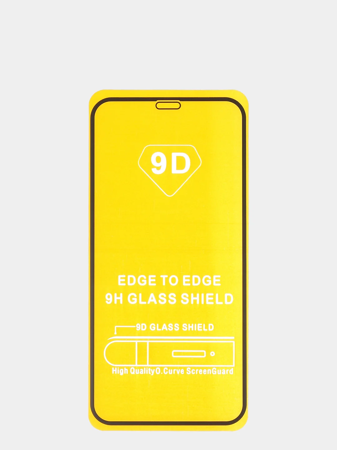 Черный защитное 5D стекло для iPhone 11 Pro / XS (Айфон)