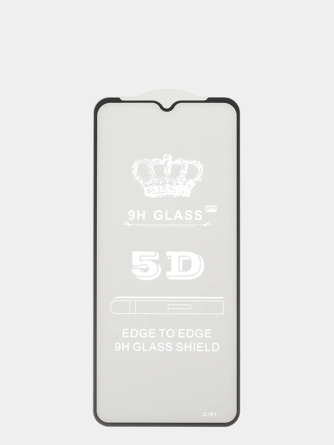 Черный защитное 5D стекло для Samsung A12 / Samsung A02 / Samsung A02s / Samsung A03s